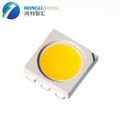 鸿利光电3030LED灯珠0.5W双芯亮度78 83lm显指80电流150MA