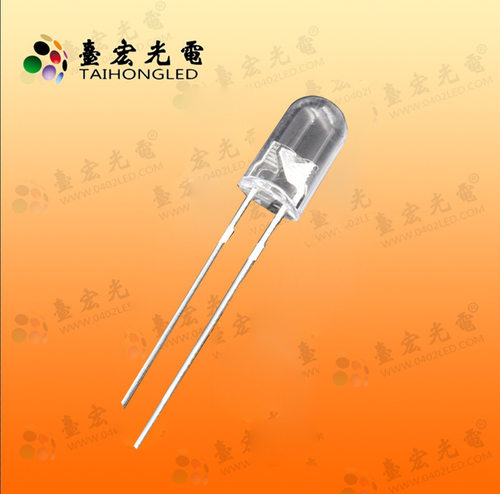 F5/5mm圆头长脚直插LED灯珠