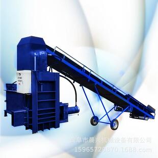 菌草秸秆液压打包压捆机大型稻草打包机青储牧草压块打包机