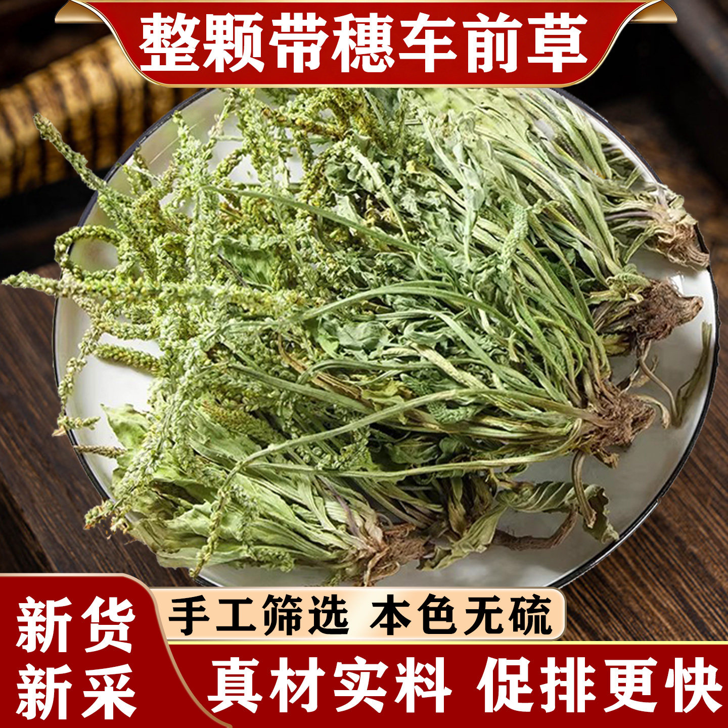 车前草干货原料车前子车前草土茯苓玉米须尿酸蒲公英夏枯草中药材