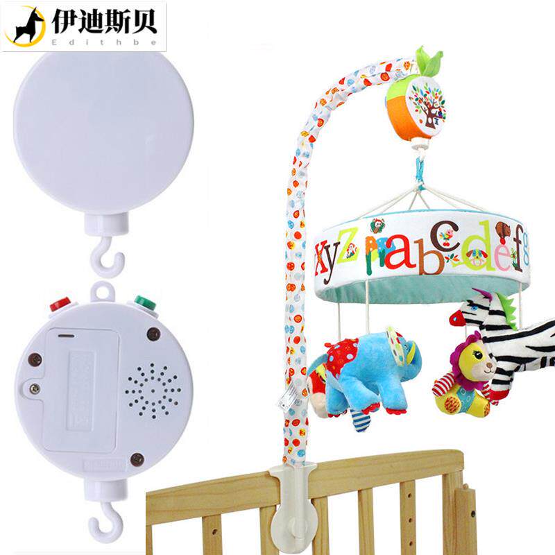 婴儿旋转吊铃DIY床铃配件音乐八音盒带有开关歌曲床铃自动充电