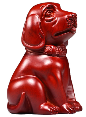 花梨祝福新古典客厅摆件十二生肖