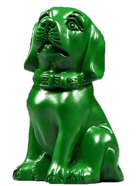 实木祝福新古典吉祥物摆件补角木