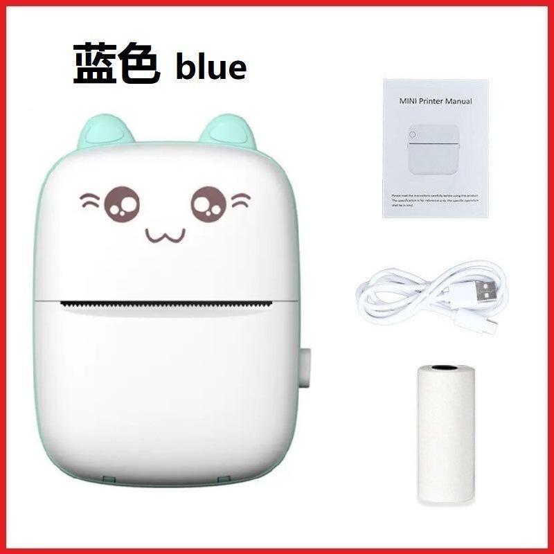 跨境C9迷你打印机小型便携口袋错题打印热敏手机蓝牙mini pri爆款