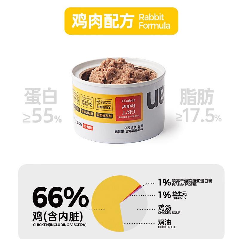 阿飞和巴弟猫罐头 iCan全价猫主食罐成猫幼猫湿粮猫咪零食罐1爆款