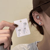 免打耳洞磁吸耳蜗夹耳环2025新款 爆款 高级感无耳洞耳夹绝美耳饰女