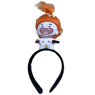 料理鼠王发箍架搞怪发箍搞笑头箍缺牙巴棉花娃娃发捆卡皮巴拉发饰