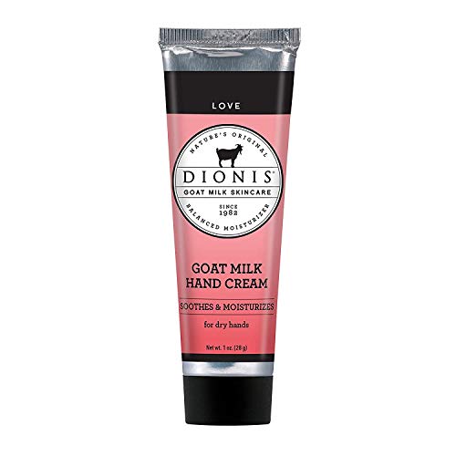 dionis - goat milk skincare love scented hand cream (1 oz)
