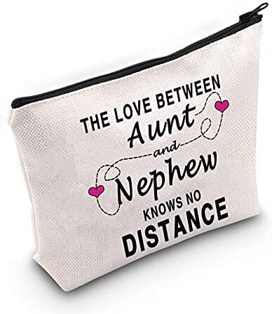 levlo aunt makeup bags gift for auntie from nephew the love