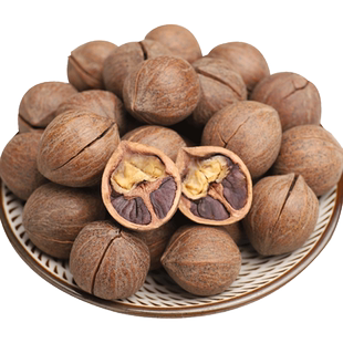 新货上市净重500克临安非手剥山核桃特大籽小核桃圆籽坚果仁炒货