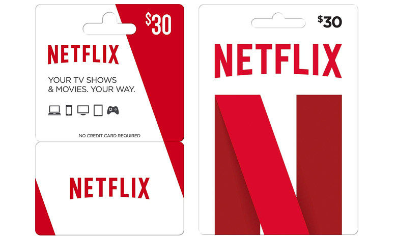 美国奈飞网netflix gift card 30美金美元礼品卡 us充值卡