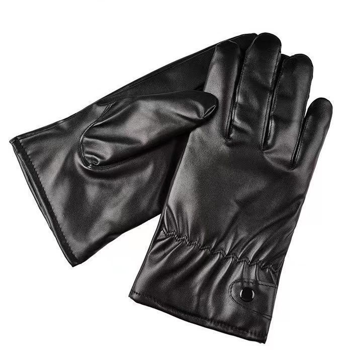 防风防水皮手套冬季骑行手套