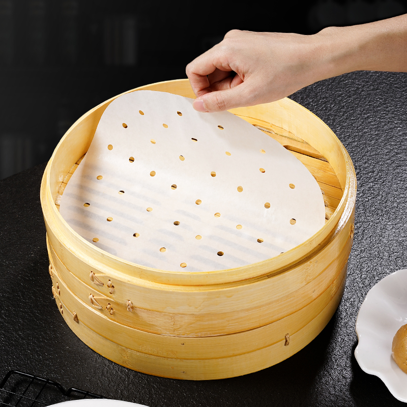 食品级蒸笼纸家用不粘一次性垫布蒸包子馒头蒸屉垫纸健康安全实用
