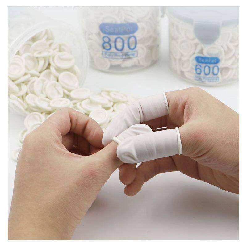 一次性乳胶手指套防滑耐磨电子工业劳保加厚橡胶美容防护用品实用,居家日用,手部防护用品,淘宝优惠券,粉丝福利购,淘宝优惠卷