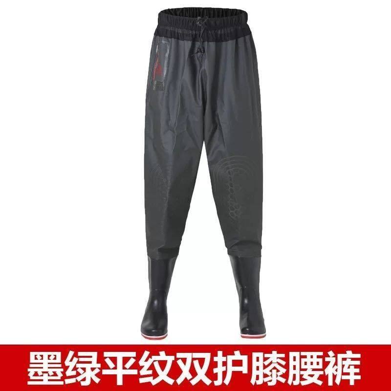 下水裤加厚耐磨水叉裤半身超轻水库皮叉抓捕鱼裤全身男女连体防水