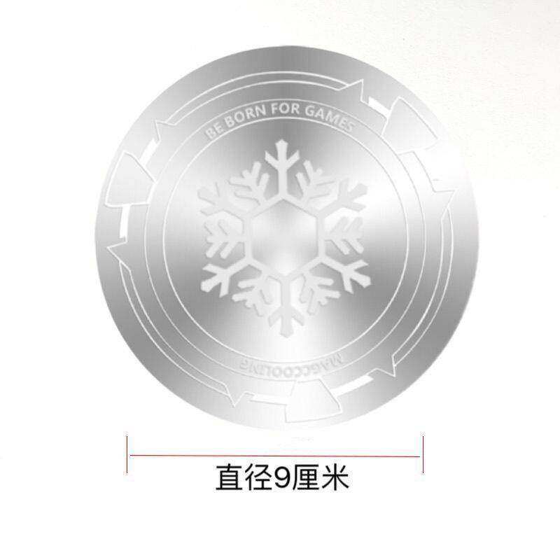 散热器引磁片手机平板车载支架超薄导冷磁吸铁片实用配件贴片