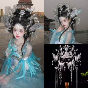 【华筝公主】新款异域风亡国公主发凤冠头饰古风额饰汉服配饰品