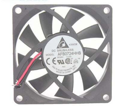 原装台达 AFB0724VHD/VHA/HC/HHB/LB/MC DC24V 7CM变频器散热风扇