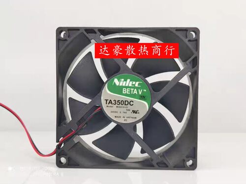 原装NIDEC TA350DC M35519-51 DC24V 0.16A 9025变频器风扇