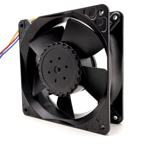 德国EBMPAPST 4112 N/2H7P 12V 7,5A 90W 4线 大风量调速散热风扇