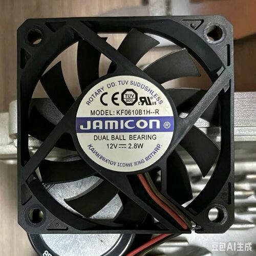 全新JAMICON凯美KF0610H1L-R KF0610B1H-R静音6CM超薄12V风扇6010