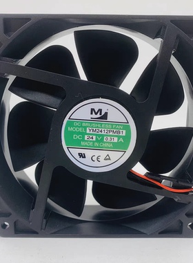 全新YM2412PMB1/PMZB1-1 DC24V 0.31A电焊机电磁灶变频器散热风扇