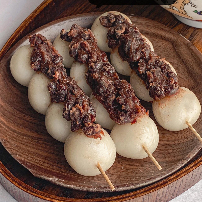 半仙豆夫日式白玉丸子粒糕点