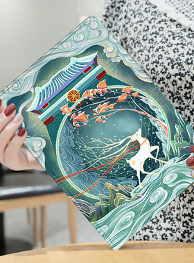 ipad202011寸保护套送钢化膜10.2第八代适用苹果paid8th古风6th外壳七代apid7th平板保护壳A2270/A2197/A2316