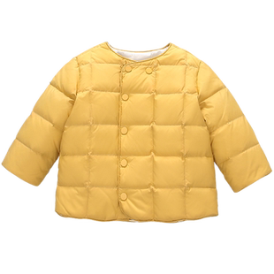 儿童羽绒服90%白鸭轻薄童装男女童羽绒内胆套装小童宝宝1外套3岁