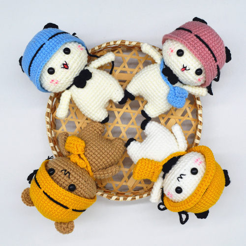 R'L'K手工diy钩针毛线玩偶材料包