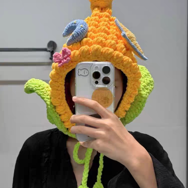 手工毛线钩针钩织创意可爱玉米帽子diy材料包自制送闺蜜秋冬礼物,服饰配件/皮带/帽子/围巾,毛线,淘宝优惠券,粉丝福利购,淘宝优惠卷