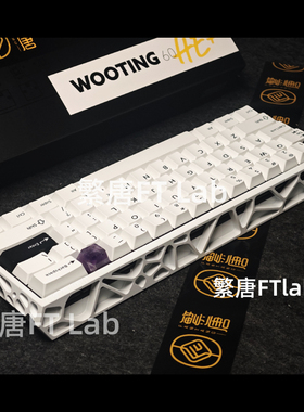【Smoggy同款】键盘wooting60he+满改定制磁轴客制化打瓦holy铝壳