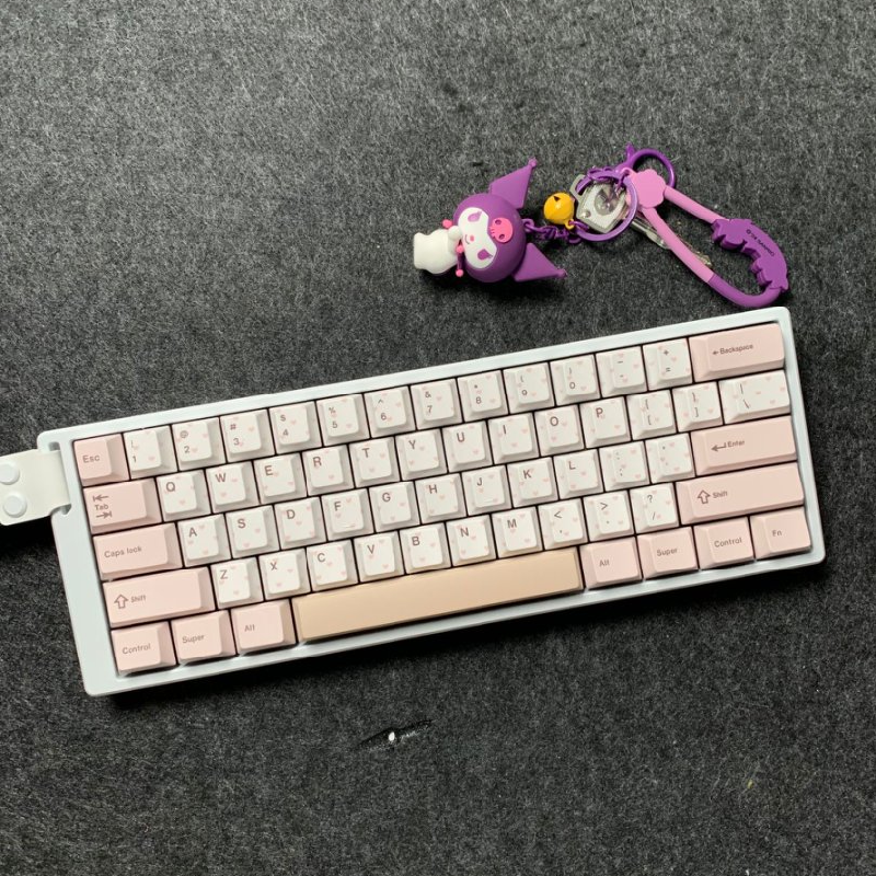 wooting60he+满改现货全新成品游戏键盘改装客制化小熊茶话会