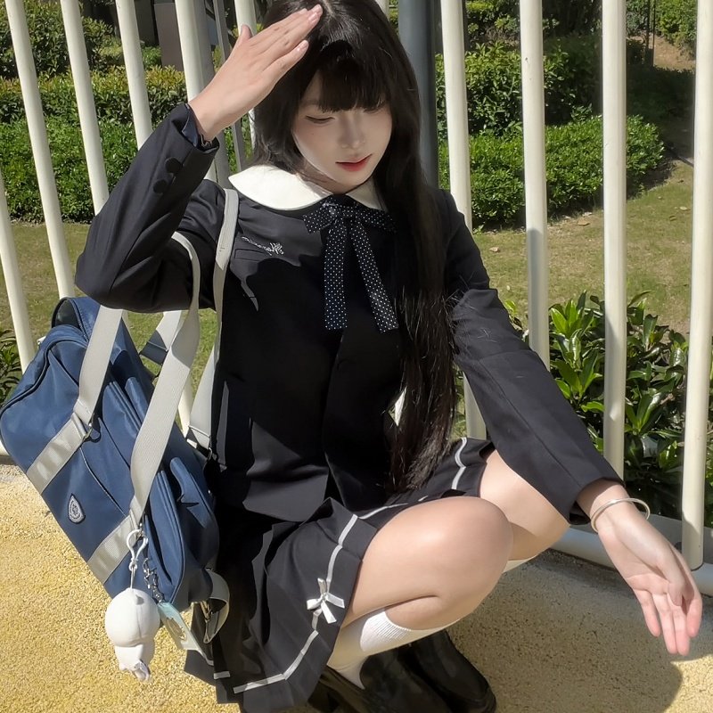 【钳缨少女】收腰西服套装