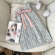 格裙春夏学生短裙校供百褶裙 肥猫原创JK制服正版 蓝风铃