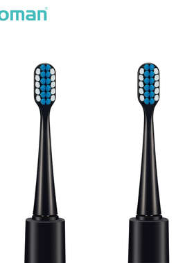 锐迈Rooman成人超声波电动牙刷钻石刷毛H8刷头2个一盒充电情侣