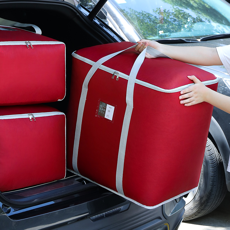 牛津布收纳袋大容量女士手提旅行包出差行李包穿拉杆包轻便收纳包