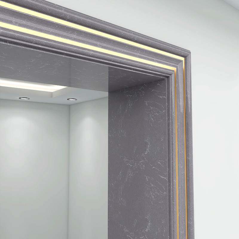 大理石垭口门套包边铝合金门框石材线条阳台窗套收口人造石窗台板