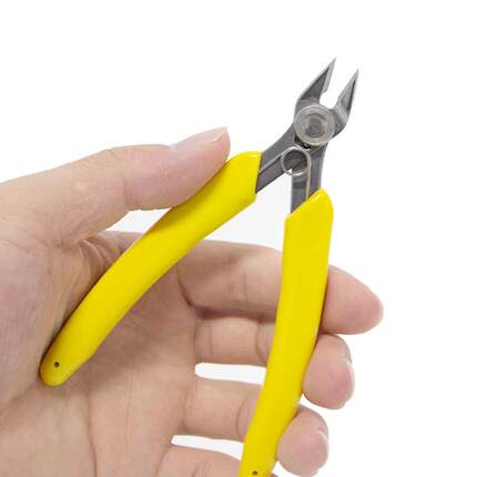 10电子剪子钳水口小型钳子4寸钳模型钳电子电南馨（节工剪钳工业7