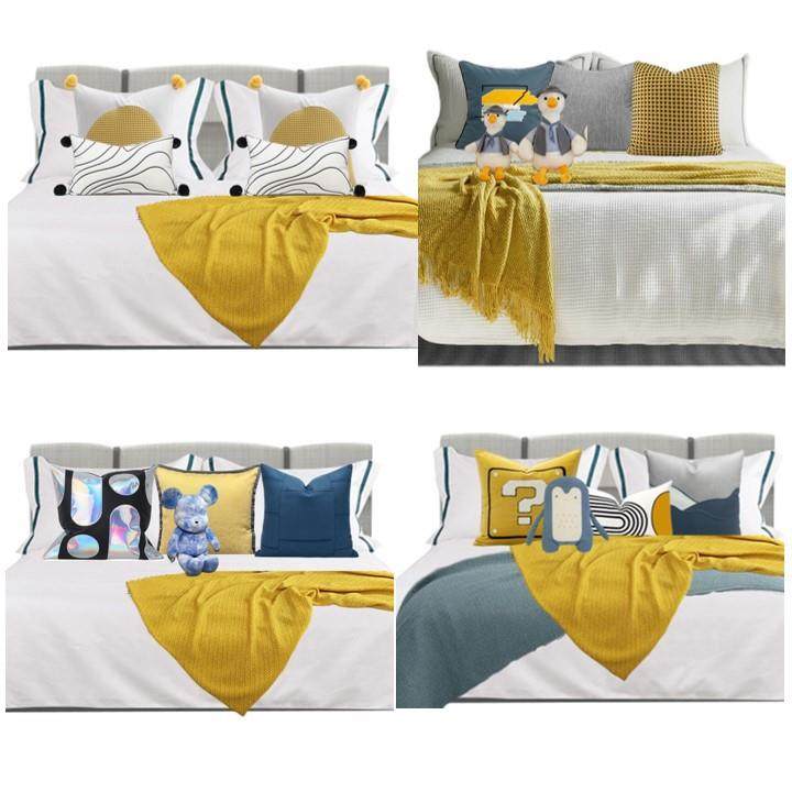 房地产样板房儿童房床品套装样板间男孩房女孩房黄色蓝色卡通床品,收纳整理,烫衣板及配件,淘宝优惠券,粉丝福利购,淘宝优惠卷