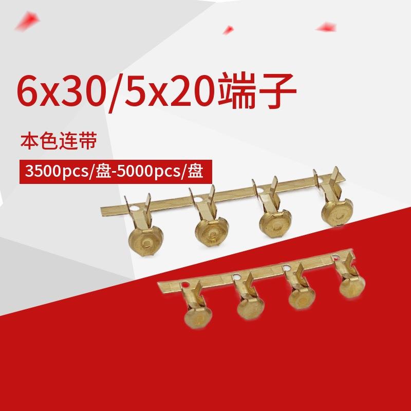 保险丝座螺旋式6x30,5x20端子本色连带端子