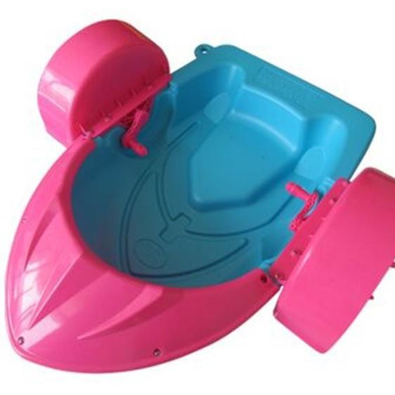 儿童水上手摇船碰碰船电动船充气水池户外广场摆摊人气游乐亲子船