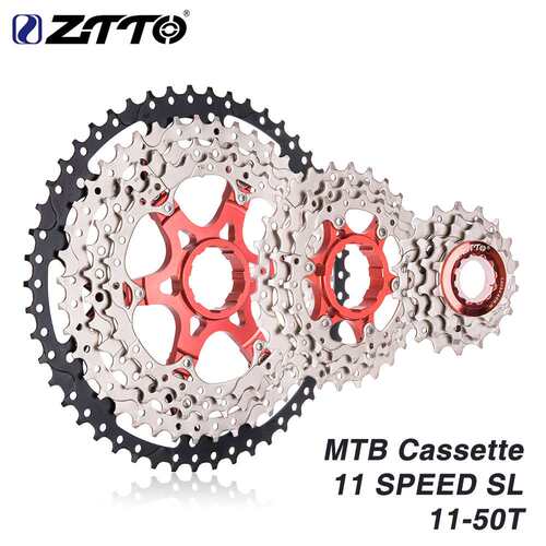 ZTTO/追途大齿比11S 11速 11-50T山地车自行车卡式飞轮自行车配件