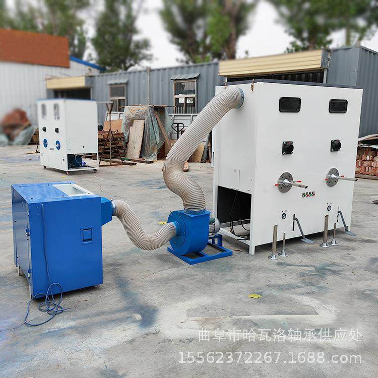 网红挂件摆件充装机7d15d纤维棉开松机小型公仔玩具充棉机