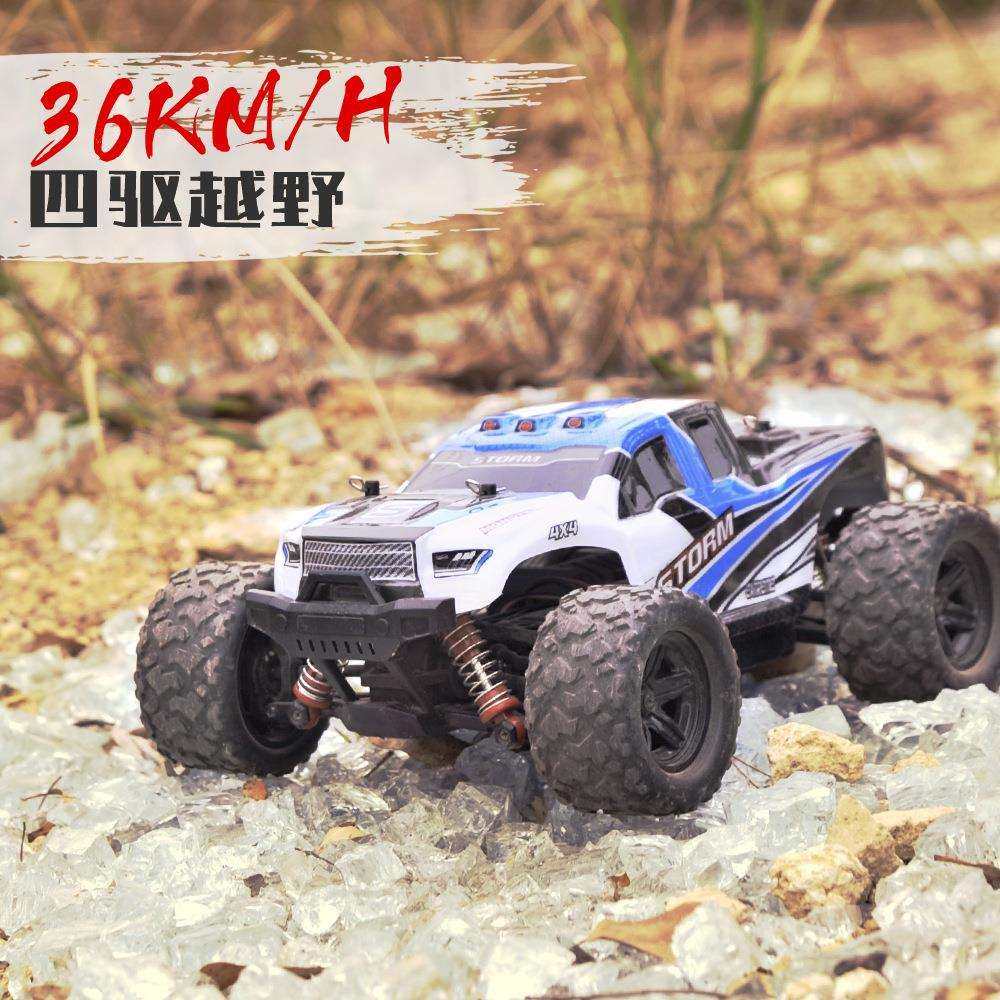 1:18四驱全比例高速车18301攀爬遥控车RC林夕玩具大脚竞技