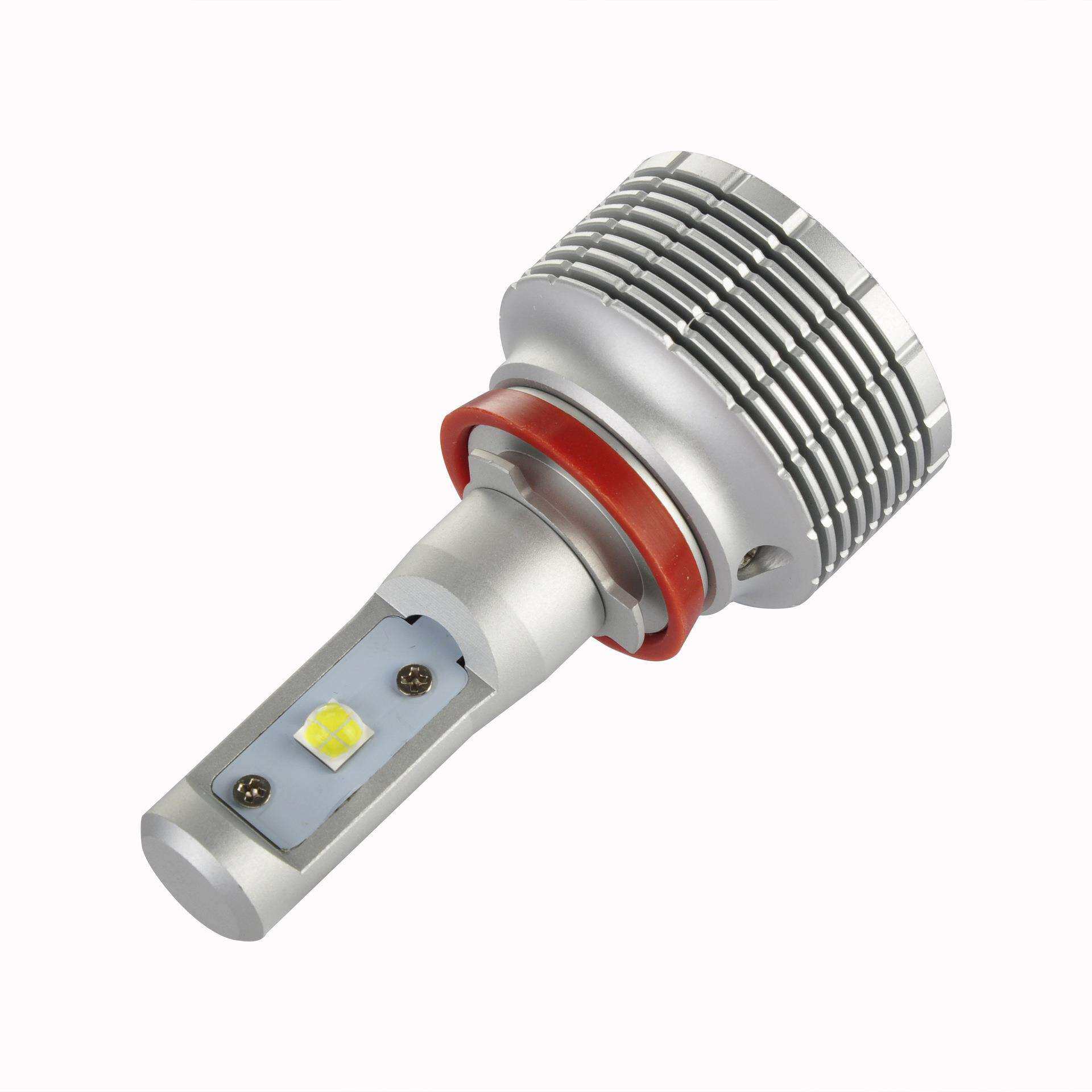 一体化LED前大灯H8H9H11H16汽车灯泡ED汽车灯LED汽车大灯