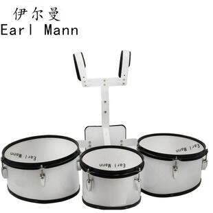 伊尔曼三联鼓行进多联鼓带背架三联鼓多音鼓