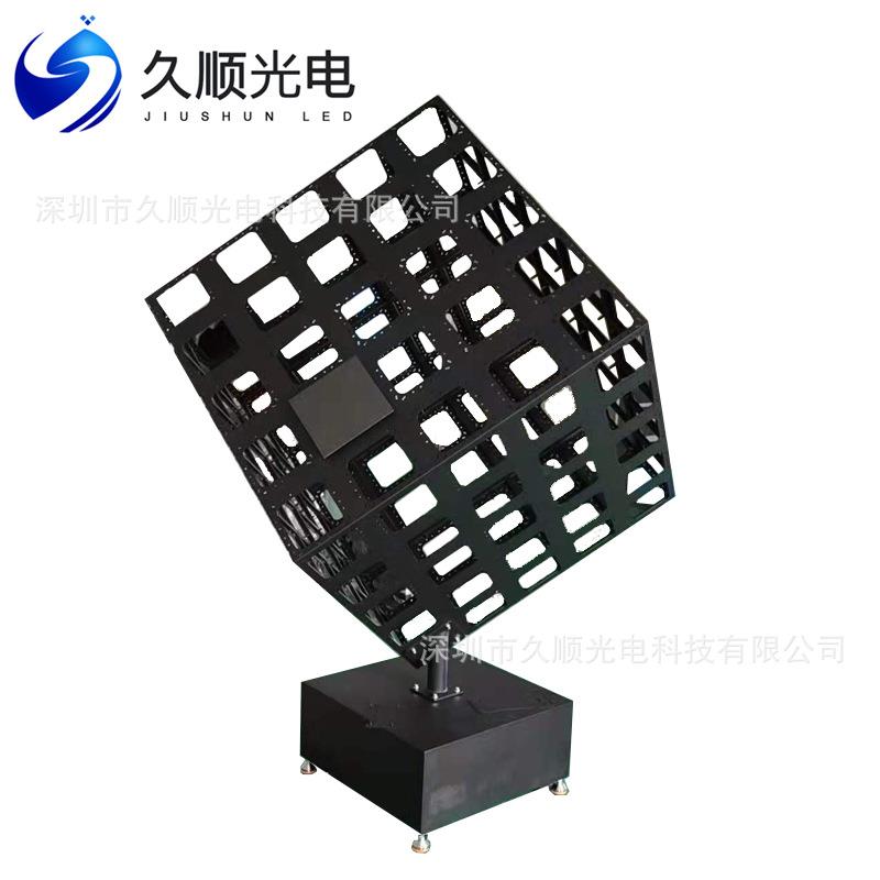 室内户外p2.5p3p4p5招牌广告展厅高清电子全彩led显示屏led魔方屏