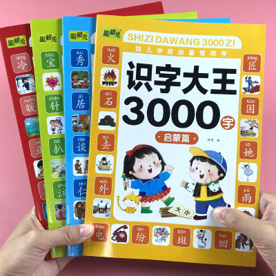 幼儿园识字大王3000字有声伴读