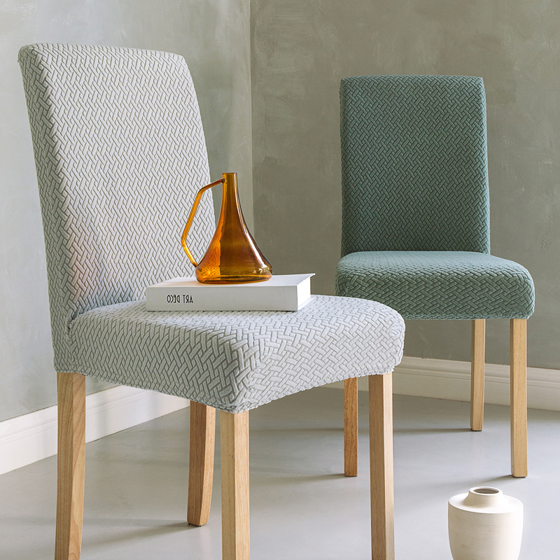 靠背一体式纯色四季通用椅子套罩